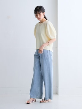 nissen Ladies Modelsさん（レディース・166cm）の春コーディネート