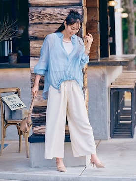 nissen Ladies Modelsさん(レディース・167cm)の春コーディネート