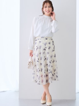 nissen Ladies Modelsさん（レディース・165cm）の春コーディネート