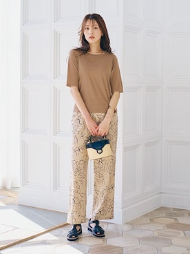 nissen Ladies Modelsさん(レディース・168cm)の春コーディネート