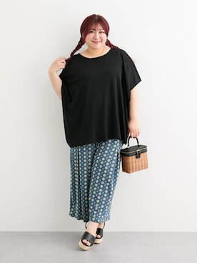 「pattok」｜nissen Ladies Modelsさん（レディース・155cm）の夏コーディネート