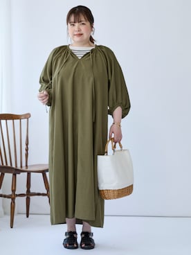 nissen Ladies Modelsさん（レディース・158cm）の夏コーディネート