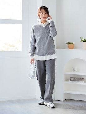 nissen Ladies Modelsさん（レディース・160cm）の冬コーディネート