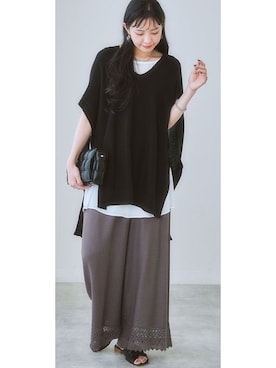nissen Ladies Modelsさん(レディース・162cm)の春コーディネート