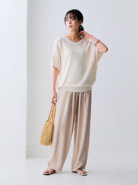 nissen Ladies Modelsさん（レディース・165cm）の春コーディネート