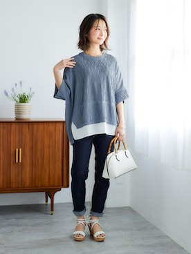 「pattok」｜nissen Ladies Modelsさん（レディース・164cm）の春コーディネート