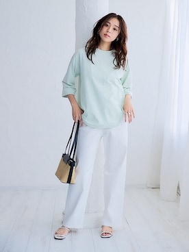 nissen Ladies Modelsさん（レディース・165cm）の春コーディネート