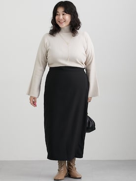 「アイテム（フォーマルスーツ/小物）」を使った、nissen Ladies Modelsさん（レディース・163cm）の秋コーディネート