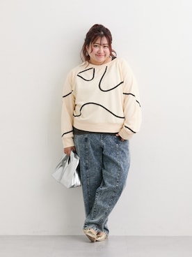 nissen Ladies Modelsさん（レディース・158cm）の秋コーディネート
