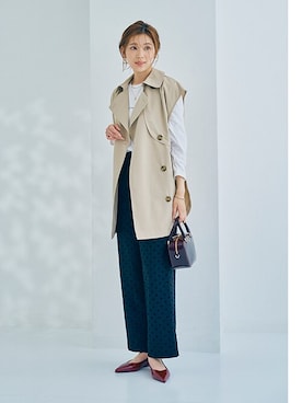 nissen Ladies Modelsさん（レディース・166cm）の秋コーディネート