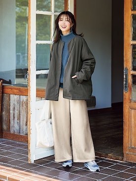 nissen Ladies Modelsさん(レディース・162cm)の秋コーディネート