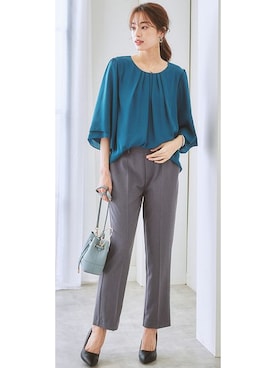 nissen Ladies Modelsさん（レディース・167cm）の春コーディネート