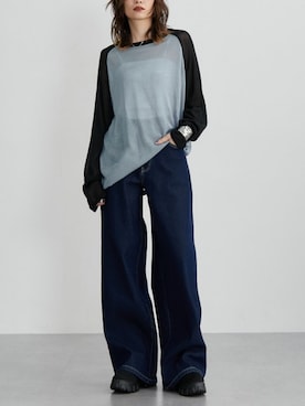 nissen Ladies Modelsさん（レディース・154cm）の秋コーディネート