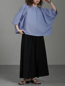 「Soiunique（スワユニーク）のアイテム」を使った、nissen Ladies Modelsさん（レディース・154cm）の夏コーディネート