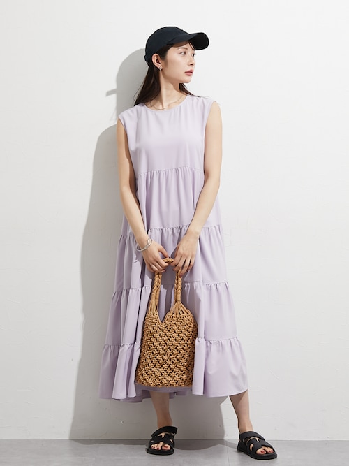 ZIMMERMANN ティアード ミディ丈ワンピース【関税なし】 org.jpg