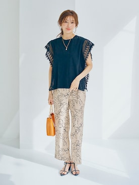 nissen Ladies Modelsさん（レディース・166cm）の春コーディネート