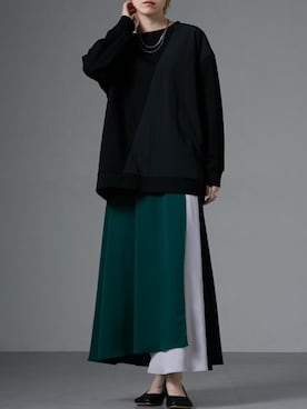 「nissen（ニッセン）のアイテム」を使った、nissen Ladies Modelsさん（レディース・162cm）の秋コーディネート