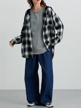 nissen Ladies Modelsさん（レディース・154cm）の秋コーディネート