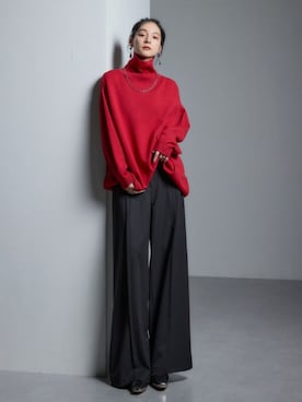 nissen Ladies Modelsさん（レディース・168cm）の秋コーディネート