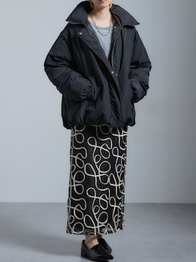 「Soiunique（スワユニーク）のアイテム」を使った、nissen Ladies Modelsさん（レディース・162cm）の秋コーディネート