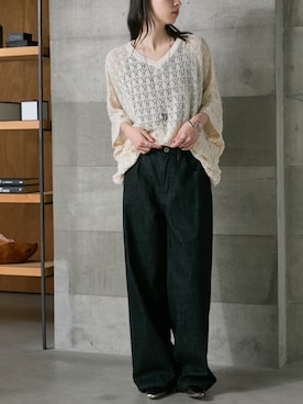 nissen Ladies Modelsさん（レディース・166cm）の春コーディネート