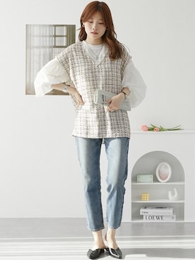 nissen Ladies Modelsさん(レディース・167cm)の秋コーディネート