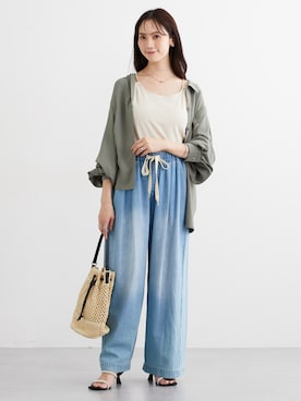 nissen Ladies Modelsさん（レディース・160cm）の夏コーディネート