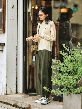 nissen Ladies Modelsさん（レディース・172cm）の秋コーディネート