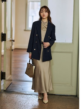 nissen Ladies Modelsさん（レディース・167cm）の冬コーディネート