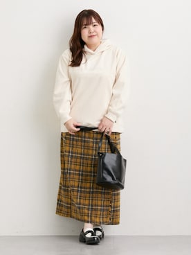 「nissen（ニッセン）のアイテム」を使った、nissen Ladies Modelsさん（レディース・155cm）の秋コーディネート