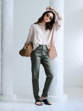 nissen Ladies Modelsさん（レディース・165cm）の春コーディネート