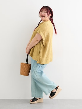 「pattok」｜nissen Ladies Modelsさん（レディース・155cm）の夏コーディネート