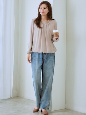nissen Ladies Modelsさん（レディース・166cm）の冬コーディネート