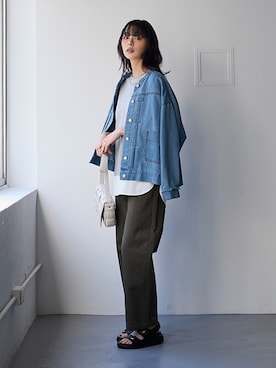 nissen Ladies Modelsさん（レディース・165cm）の春コーディネート