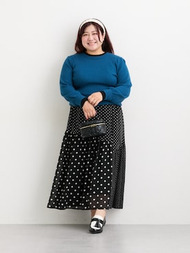 nissen Ladies Modelsさん（レディース・158cm）の秋コーディネート