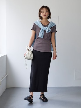 nissen Ladies Modelsさん（レディース・167cm）の春コーディネート