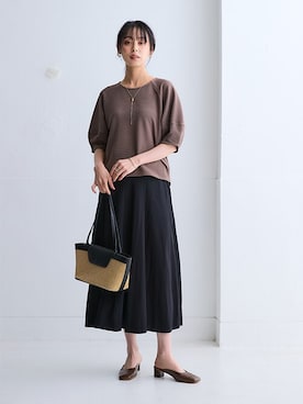 nissen Ladies Modelsさん（レディース・165cm）の春コーディネート