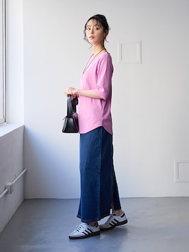 nissen Ladies Modelsさん（レディース・165cm）の春コーディネート