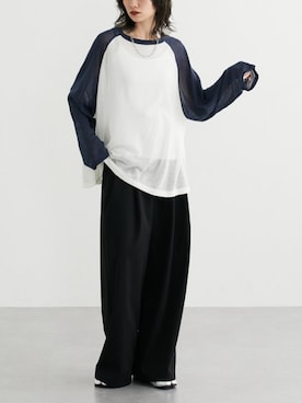 nissen Ladies Modelsさん（レディース・154cm）の夏コーディネート