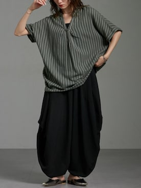 nissen Ladies Modelsさん（レディース・154cm）の夏コーディネート