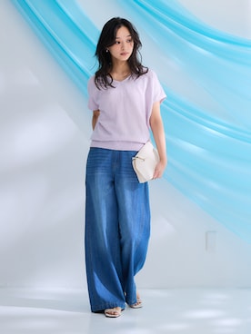 nissen Ladies Modelsさん(レディース・163cm)の春コーディネート