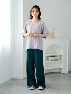 「pattok」｜nissen Ladies Modelsさん（レディース・164cm）の夏コーディネート