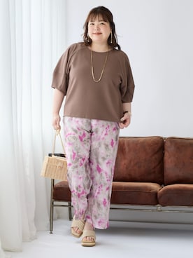 nissen Ladies Modelsさん（レディース・158cm）の夏コーディネート