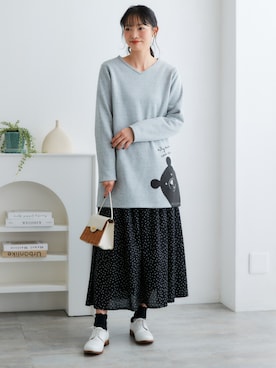 nissen Ladies Modelsさん（レディース・164cm）の秋コーディネート