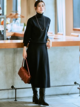 「nissen（ニッセン）のアイテム」を使った、nissen Ladies Modelsさん（レディース・168cm）の秋コーディネート