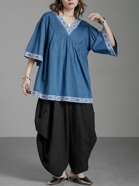 nissen Ladies Modelsさん（レディース・154cm）の夏コーディネート