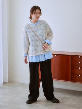 nissen Ladies Modelsさん（レディース・160cm）の秋コーディネート