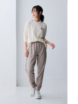 「アイテム（スポーツグッズ）」を使った、nissen Ladies Modelsさん（レディース・165cm）の冬コーディネート