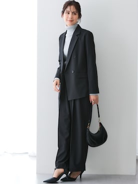 「アイテム（フォーマルスーツ/小物）」を使った、nissen Ladies Modelsさん（レディース・167cm）の夏コーディネート