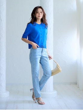 nissen Ladies Modelsさん（レディース・165cm）の春コーディネート